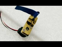 Horizontal Electric 24V DC Geared Stepper Motor High Torque