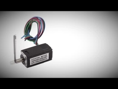 ความแม่นยำสูง NEMA 6 Stepper Motor ขนาดเล็กมุมขั้นตอน 1.8 องศา