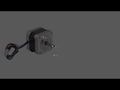 ลีดสกรูขับภายนอกไฮบริดสเต็ปเปอร์มอเตอร์เชิงเส้น NEMA17 42มม