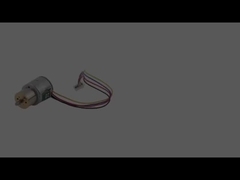 ความแม่นยำสูง 20mm 12v DC Micro Gear Stepper Motor 2 เฟส 4 สาย