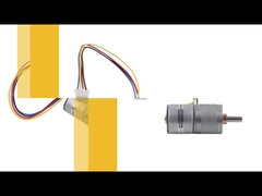 20BY45 10rpm Geared Stepper Motor Double Phase 4 Wire สำหรับเครื่องวิเคราะห์ปัสสาวะ