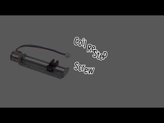 SM10-42L เส้นผ่านศูนย์กลาง 10 มม. มินิลิเนียร์แอคชูเอเตอร์สเต็ปเปอร์มอเตอร์พร้อมตัวยึดและตัวเลื่อน