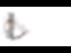 NEMA 8 20mm 12v Dc Pm เครื่องพิมพ์ Mini Linear Stepper เครื่องยนต์ 2 เฟส 4 สาย