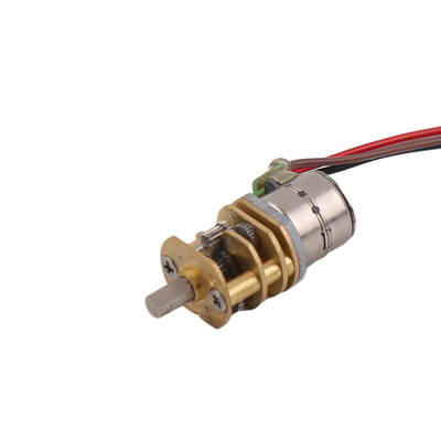 8mm Mini PM Stepper Motor With 10mm*8mm Gearbox 18 Degree Step Angle D-Axis Or M3 Screw
