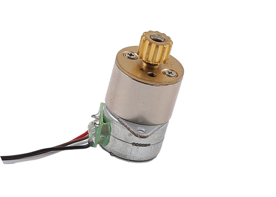 SM1516 Geared Stepper Motor 5V DC 15mm Diameter 18° Step Angle With Cylinder Gearbox