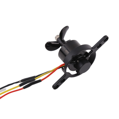 12V 100W Brushless DC Electric Motor Waterproof With Propeller for automation equipment, ROV Robots Drones.
