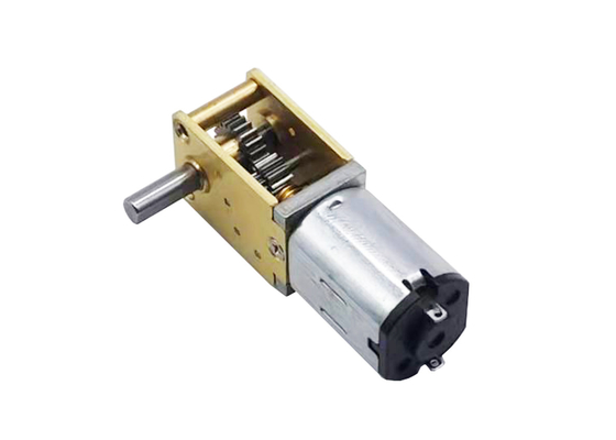 N20 Micro DC Brush Motor Horizontal Gear Reducer สําหรับจักรยานร่วมกัน ล็อคสมาร์ท