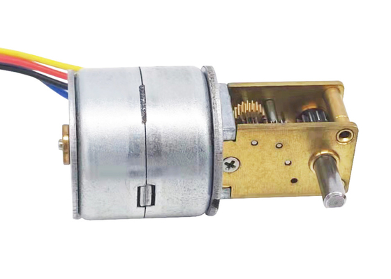 อุปกรณ์ออกแบบ 20 มิลลิเมตร stepper มอเตอร์และ worm gearbox