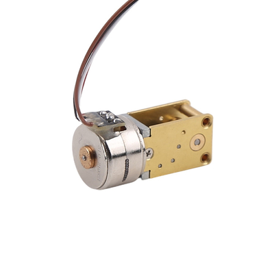 10Ω/31Ω Micro Gear Stepper Motor with 15mm Motor+Worm Gearbox