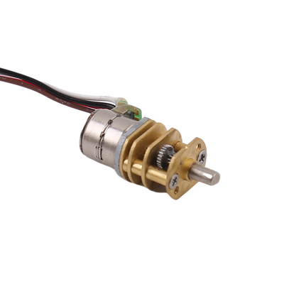 8mm Mini PM Stepper Motor With 10mm*8mm Gearbox 18 Degree Step Angle D-Axis Or M3 Screw