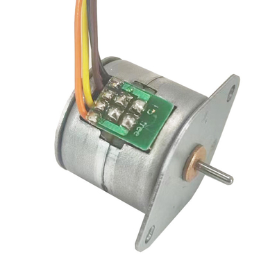 มอเตอร์ขั้น 20 มม 20BY45-135 5V DC 4 สายไฟที่มีความยาวแกน 6 มม