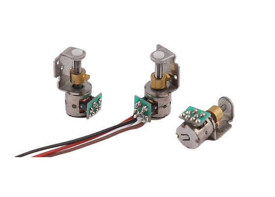 VSM0652 6 มิลลิเมตร ไซลเดอร์ stepper มอเตอร์ 5VDC 18 องศา มุมก้าว M1.7 * P0.3 สกรูนํา
