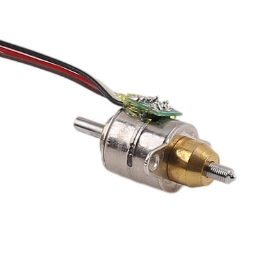 Mini 10mm diameter linear stepper motor 2-phase 4-wire fixed axis micro linear motor