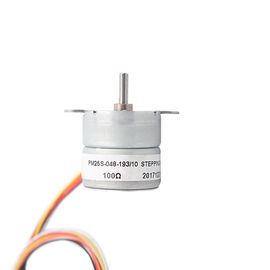 25mm 4 Phase 6 Wires 7.5 degree Geared Stepper Motor Chinese Wholesale Supply PM Stepper Motor 25-048S-193