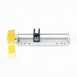 8mm 3.3v 16Ω สไลเดอร์จังหวะ 40mm มอเตอร์สเตปเปอร์เส้นตรงที่มีบราคเก็ตและสกรูสําหรับเครื่องประกอบแสง