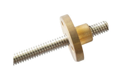 Full Tooth Head Trapezoidal Lead Screw And Nut Assembly 4.8 Performance Level